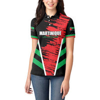 Custom Football Martinique Women Polo Shirt Les Matinino Go Champion