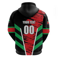 Custom Football Martinique Zip Hoodie Les Matinino Go Champion