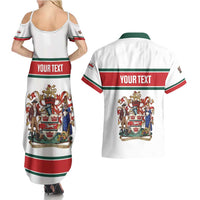 Personalised Canada Guelph Couples Matching Summer Maxi Dress and Hawaiian Shirt The Royal City Simple Style
