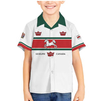 Personalised Canada Guelph Family Matching Mermaid Dress and Hawaiian Shirt The Royal City Simple Style