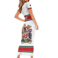 Personalised Canada Guelph Family Matching Short Sleeve Bodycon Dress and Hawaiian Shirt The Royal City Simple Style