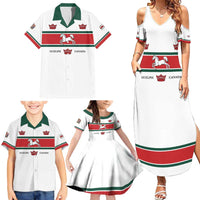 Personalised Canada Guelph Family Matching Summer Maxi Dress and Hawaiian Shirt The Royal City Simple Style