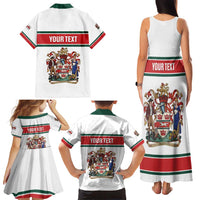 Personalised Canada Guelph Family Matching Tank Maxi Dress and Hawaiian Shirt The Royal City Simple Style