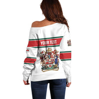 Personalised Canada Guelph Off Shoulder Sweater The Royal City Simple Style