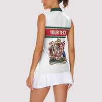 Personalised Canada Guelph Women Sleeveless Polo Shirt The Royal City Simple Style