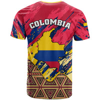 Colombia T Shirt Colombian Tribal Seamless Patterns - Wonder Print Shop