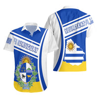 Personalised Uruguay Hawaiian Shirt Uruguayan Coat Of Arms - Wonder Print Shop