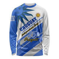 Uruguay Independence Day Long Sleeve Shirt Uruguayan Sol de Mayo Special Version LT01