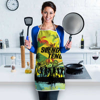 Jamaica Sleng Teng Riddim Apron Booyaka Booyaka - Wonder Print Shop