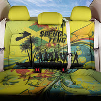 Jamaica Sleng Teng Riddim Back Car Seat Cover Booyaka Booyaka - Wonder Print Shop