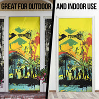 Jamaica Sleng Teng Riddim Door Cover Booyaka Booyaka - Wonder Print Shop