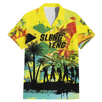 Personalized Jamaica Sleng Teng Riddim Family Matching Mermaid Dress and Hawaiian Shirt Booyaka Booyaka - Wonder Print Shop