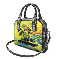 Jamaica Sleng Teng Riddim Shoulder Handbag Booyaka Booyaka - Wonder Print Shop