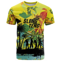 Personalized Jamaica Sleng Teng Riddim T Shirt Booyaka Booyaka - Wonder Print Shop