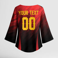 Custom Knight Riders Cricket Trinbago Kimono Sleeve Blouse We Are TKR