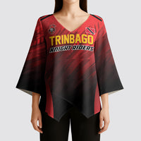 Custom Knight Riders Cricket Trinbago Kimono Sleeve Blouse We Are TKR