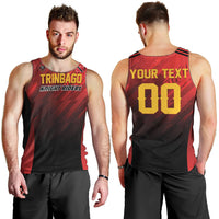 Custom Knight Riders Cricket Trinbago Men Tank Top We Are TKR