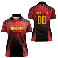 Custom Knight Riders Cricket Trinbago Women Polo Shirt We Are TKR