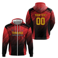 Custom Knight Riders Cricket Trinbago Zip Hoodie We Are TKR