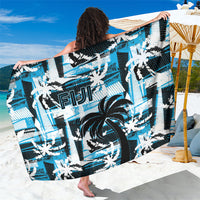 Fijian Rugby Sarong Grunge Palm Stylized