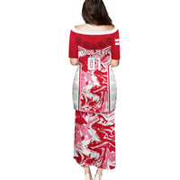 Custom England Rugby Puletasi The Red Rose Come On 2023 World Cup - Wonder Print Shop