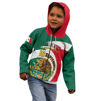 Personalised Mexico Independence Day Kid Hoodie Mexican Aztec Pattern - Wonder Print Shop