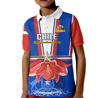 Chile Independence Day Kid Polo Shirt Chilean Bellflower - Wonder Print Shop