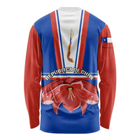 Chile Independence Day Long Sleeve Shirt Chilean Bellflower LT01