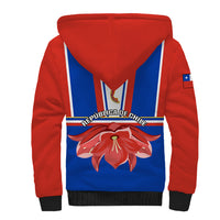 Chile Independence Day Sherpa Hoodie Chilean Bellflower - Wonder Print Shop