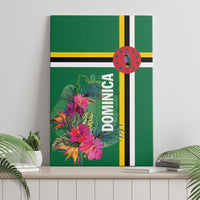 Dominica Canvas Wall Art Waitukubuli Tropical Flower - Wonder Print Shop