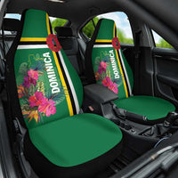 Dominica Car Seat Cover Waitukubuli Tropical Flower - Wonder Print Shop