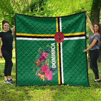 Dominica Quilt Waitukubuli Tropical Flower - Wonder Print Shop
