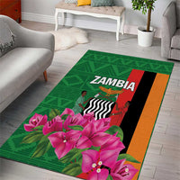 Zambia Area Rug Icitungu ca Zambia Bougainvillea - Wonder Print Shop