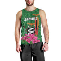 Personalized Zambia Men Tank Top Icitungu ca Zambia Bougainvillea - Wonder Print Shop