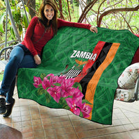 Zambia Quilt Icitungu ca Zambia Bougainvillea - Wonder Print Shop