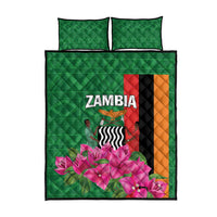Zambia Quilt Bed Set Icitungu ca Zambia Bougainvillea - Wonder Print Shop