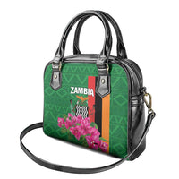Zambia Shoulder Handbag Icitungu ca Zambia Bougainvillea