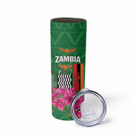 Personalized Zambia Skinny Tumbler Icitungu ca Zambia Bougainvillea - Wonder Print Shop