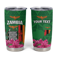 Personalized Zambia Tumbler Cup Icitungu ca Zambia Bougainvillea - Wonder Print Shop