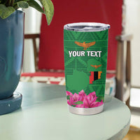 Personalized Zambia Tumbler Cup Icitungu ca Zambia Bougainvillea - Wonder Print Shop