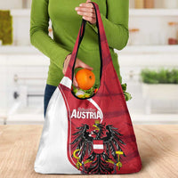 Austria National Day Grocery Bag Republik Osterreich Black Eagle