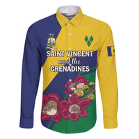 Personalized Saint Vincent and the Grenadines Family Matching Puletasi and Hawaiian Shirt Pax et Justitia Cannonball Flower - Wonder Print Shop