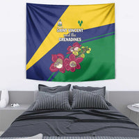 Saint Vincent and the Grenadines Tapestry Pax et Justitia Cannonball Flower - Wonder Print Shop