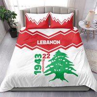 Lebanon Independence Day Bedding Set Cedrus libani - Wonder Print Shop