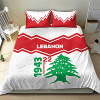 Lebanon Independence Day Bedding Set Cedrus libani - Wonder Print Shop
