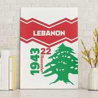 Lebanon Independence Day Canvas Wall Art Cedrus libani - Wonder Print Shop