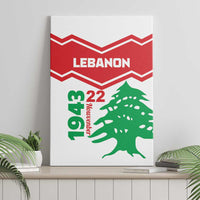 Lebanon Independence Day Canvas Wall Art Cedrus libani - Wonder Print Shop
