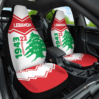 Lebanon Independence Day Car Seat Cover Cedrus libani - Wonder Print Shop