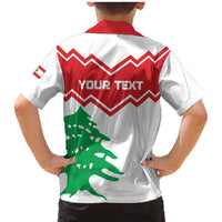 Personalized Lebanon Independence Day Family Matching Mermaid Dress and Hawaiian Shirt Cedrus libani - Wonder Print Shop