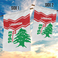 Lebanon Independence Day Garden Flag Cedrus libani - Wonder Print Shop